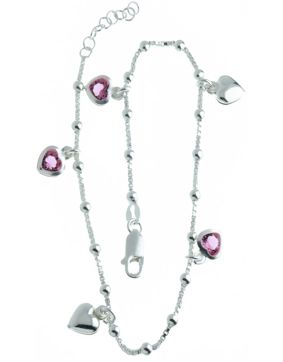 Ankle Bracelet 925 Sterling Silver NK21/25