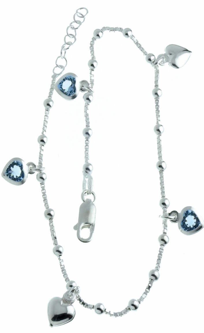 Ankle Bracelet 925 Sterling Silver NK22/25