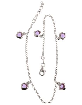 Ankle Bracelet 925 Sterling Silver NK32/25