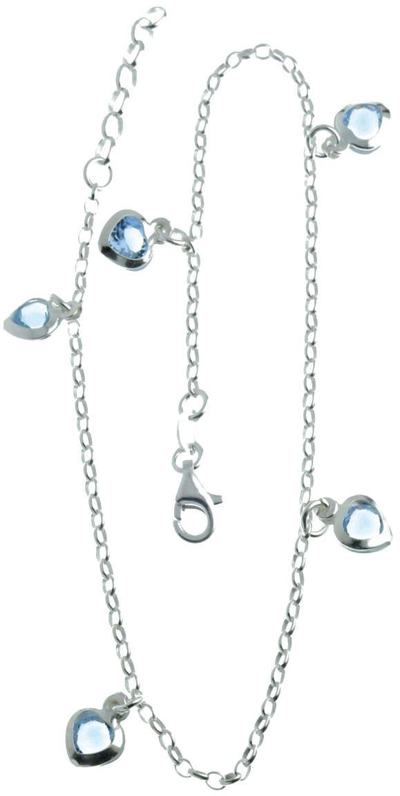 Ankle Bracelet 925 Sterling Silver NK33/25