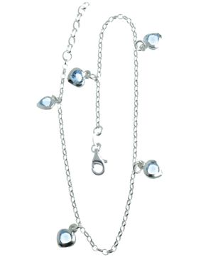 Ankle Bracelet 925 Sterling Silver NK33/25