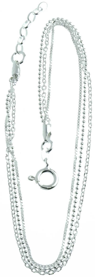 Ankle Bracelet 925 Sterling Silver NK36/25