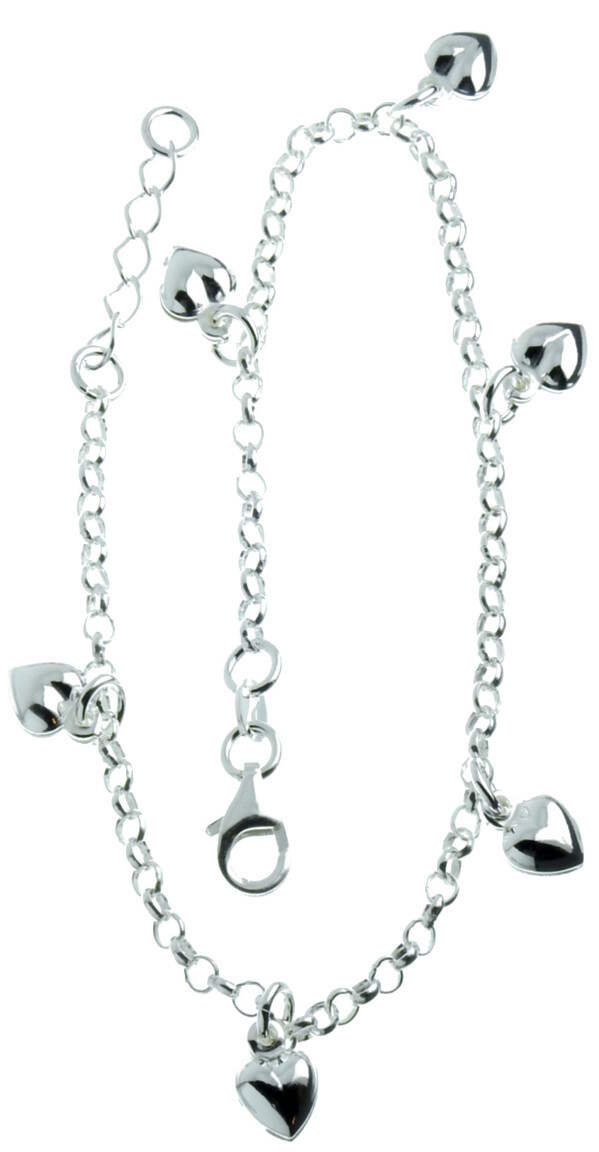 Ankle Bracelet 925 Sterling Silver NK4/25