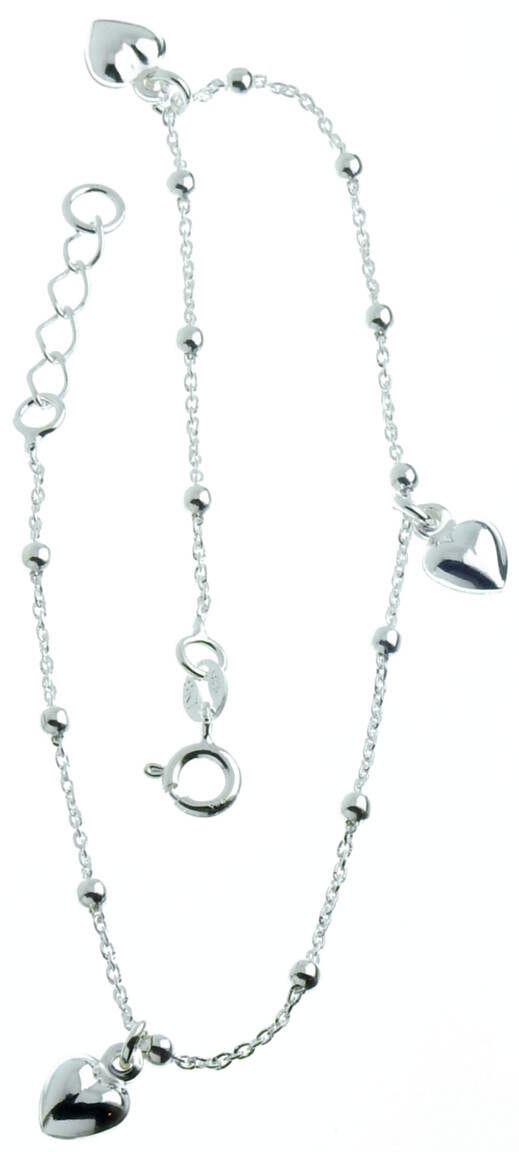 Ankle Bracelet 925 Sterling Silver NK7/25