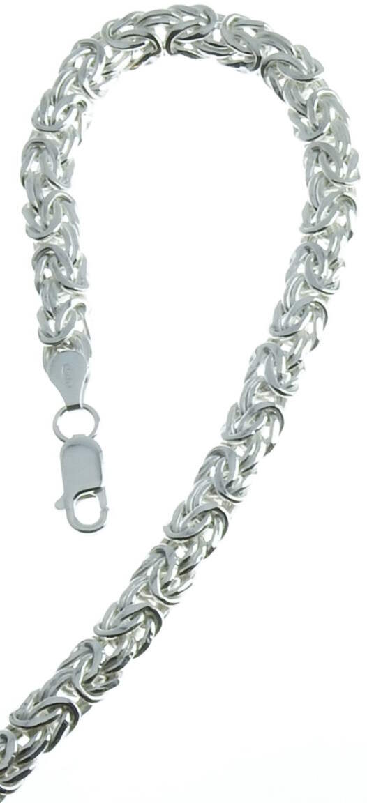 Necklace byzantine 925 Sterling Silver 7.3mm KING7.3