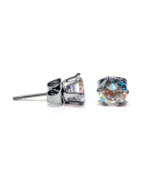 Hopeapuro jewel rainbow 4 mm earrings