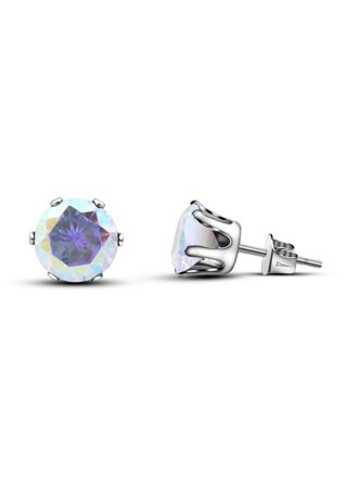 Hopeapuro jewel rainbow 6 mm earrings
