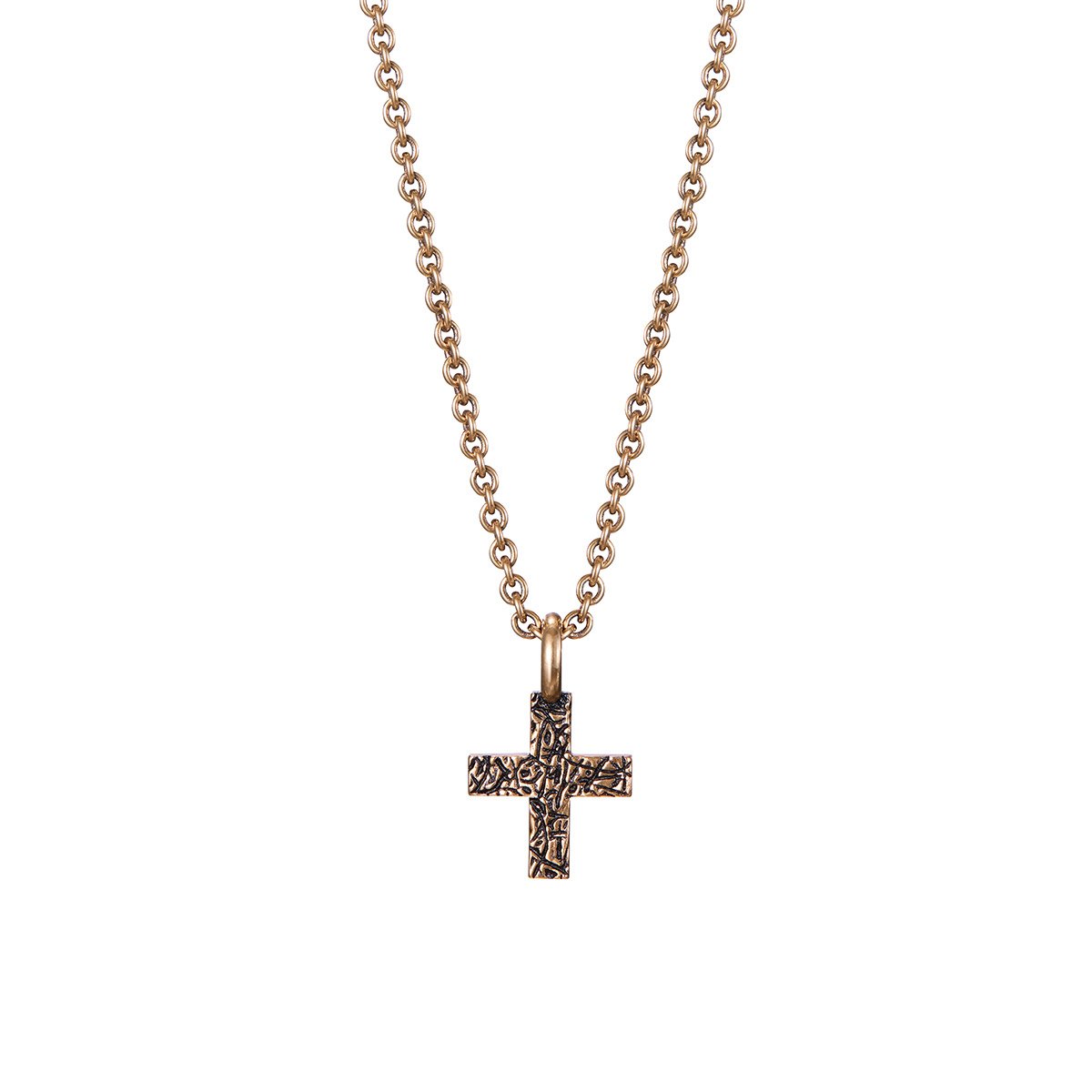 Kalevala Live Hard Live Your Dream cross pendant bronze 326911750
