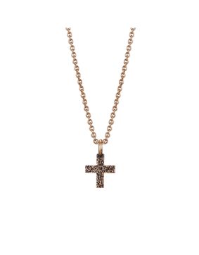 Kalevala Live Hard Live Your Dream cross pendant bronze 326911750