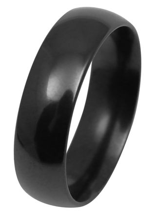 Kohinoor Duetto Black Edition engagement ring black shiny 006-090