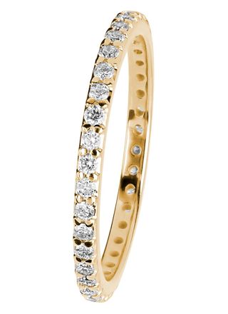 Kohinoor Rosa gold diamond eternity band 933-260-37B4