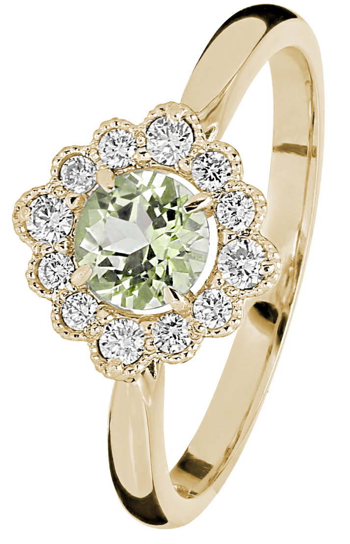 Kohinoor diamond-berylring Bellis 033-616KB-16