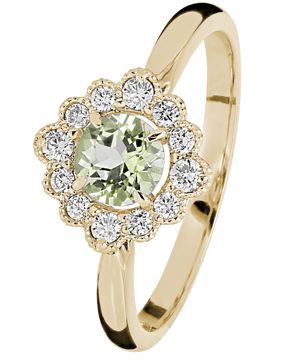 Kohinoor diamond-berylring Bellis 033-616KB-16