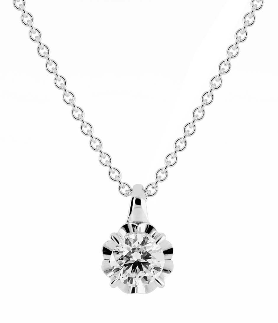 Kohinoor Vega whitegold diamond necklace 213-445V-15