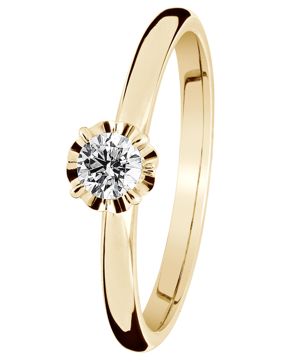 Kohinoor Vega diamondring Gold 033-445-18