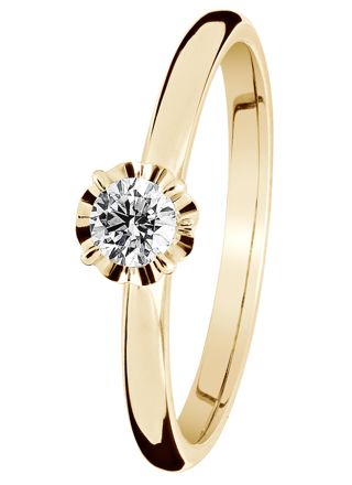 Kohinoor Vega diamondring Gold 033-445-18