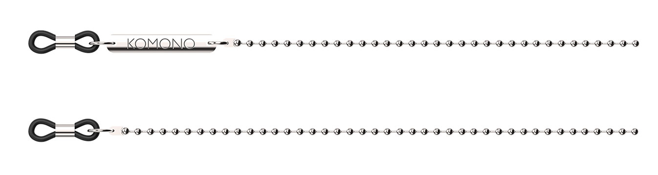 KOMONO Bubble Silver sunglass chain