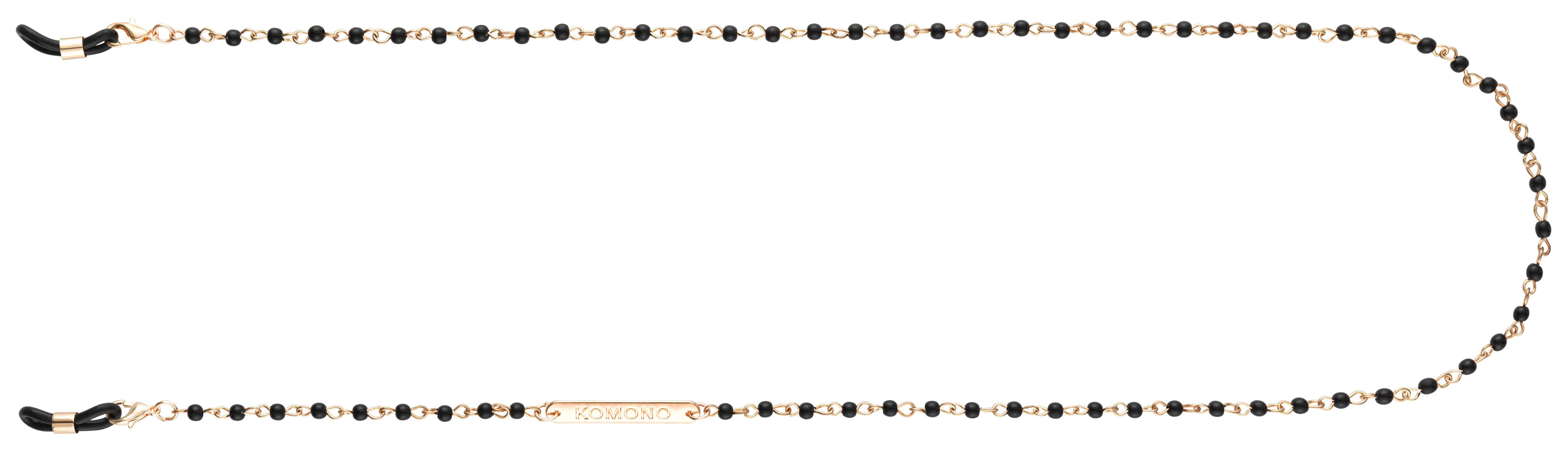 KOMONO Vega Black sunglass chain