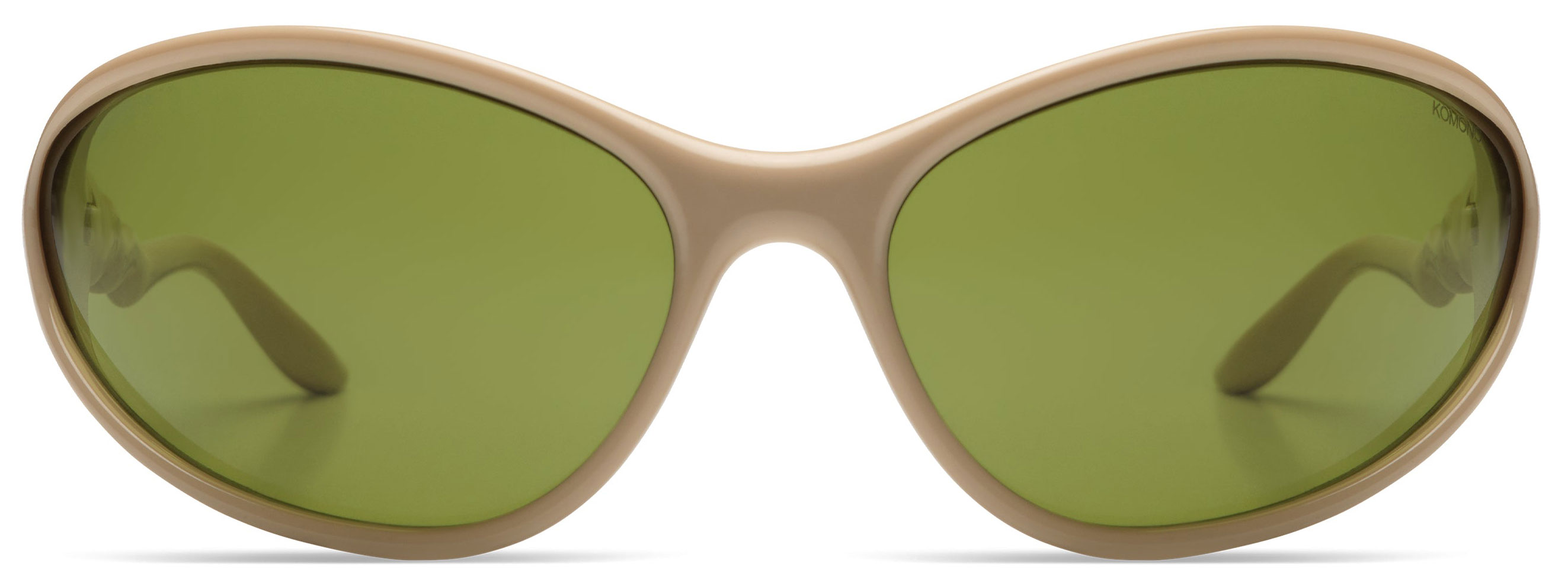 KOMONO The glitch Almond kaki sunglasses