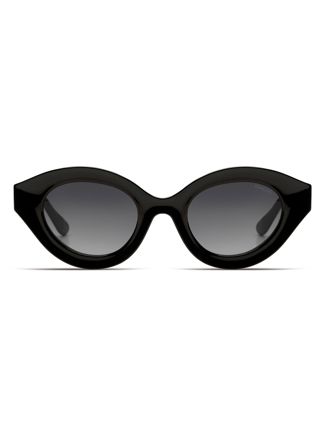 KOMONO Grace Black glossy sunglasses