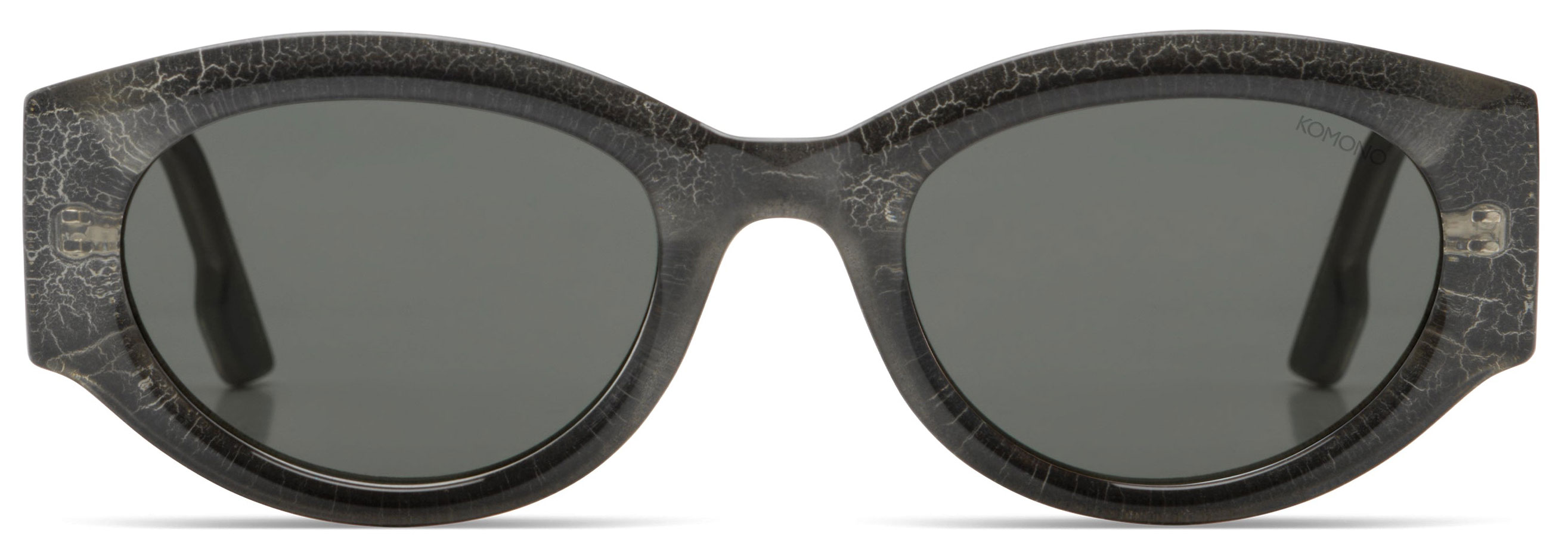 KOMONO Dax Black viper sunglasses