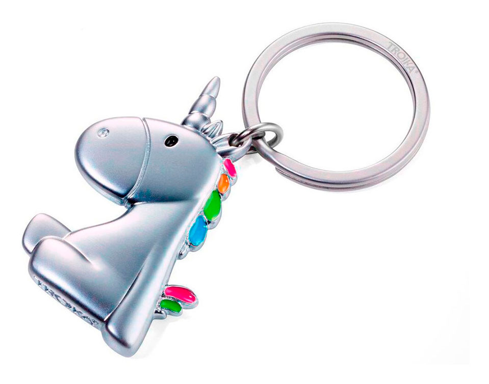 Troika Unicorn key chain KR17-08/MA