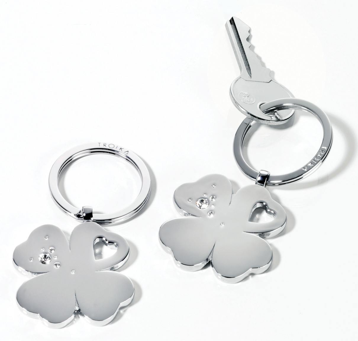 Troika Girls Best Friend Clover KR9-30/CH keychain