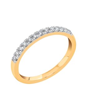 Midem Vienna diamond ring 0,25ct yellow gold