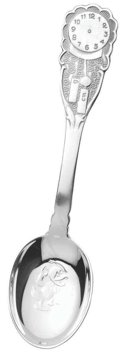Christening Spoon Clock 521-104