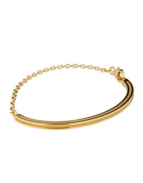 Lumoava Aina gold-plated bangle 68x3mm L63259700195
