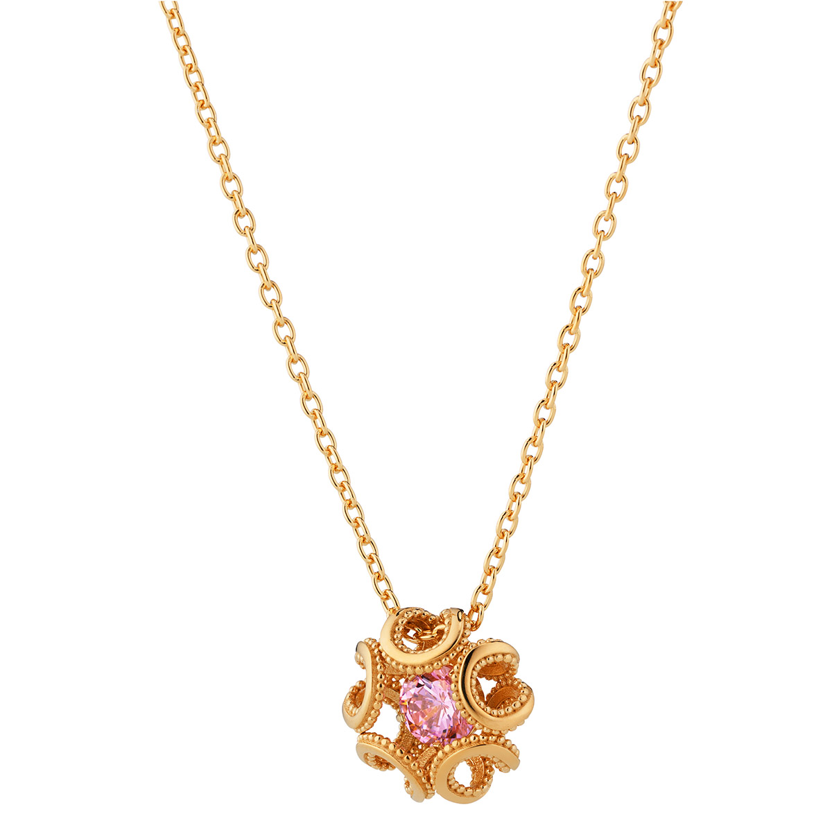 Lumoava Alma gold-plated necklace 45/50cm L66251450000