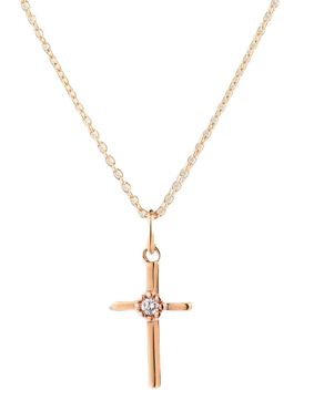 Lumoava Daisy cross gold diamond L70258130