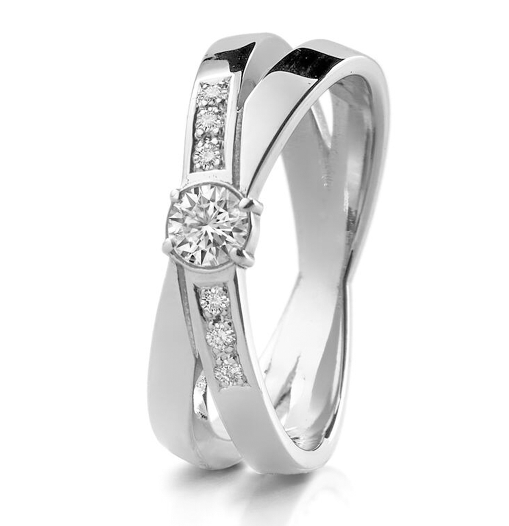 Lumoava Together diamond ring white gold L82216190000