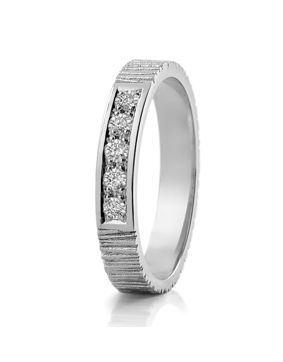 Lumoava Stripe diamond ring white gold L82217390000
