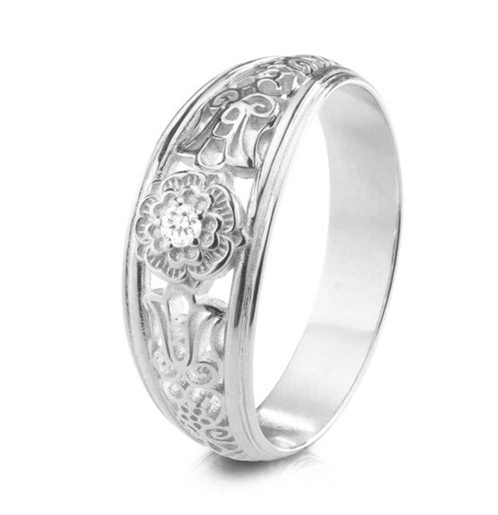Lumoava Wildflower diamond ring white gold L82220290000