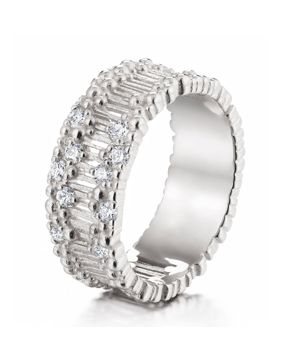Lumoava Tiara diamond ring white gold L82241490000