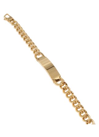 Bosie 9 mm curb cuban link chain bracelet gold plated PVD C-SBN-9G