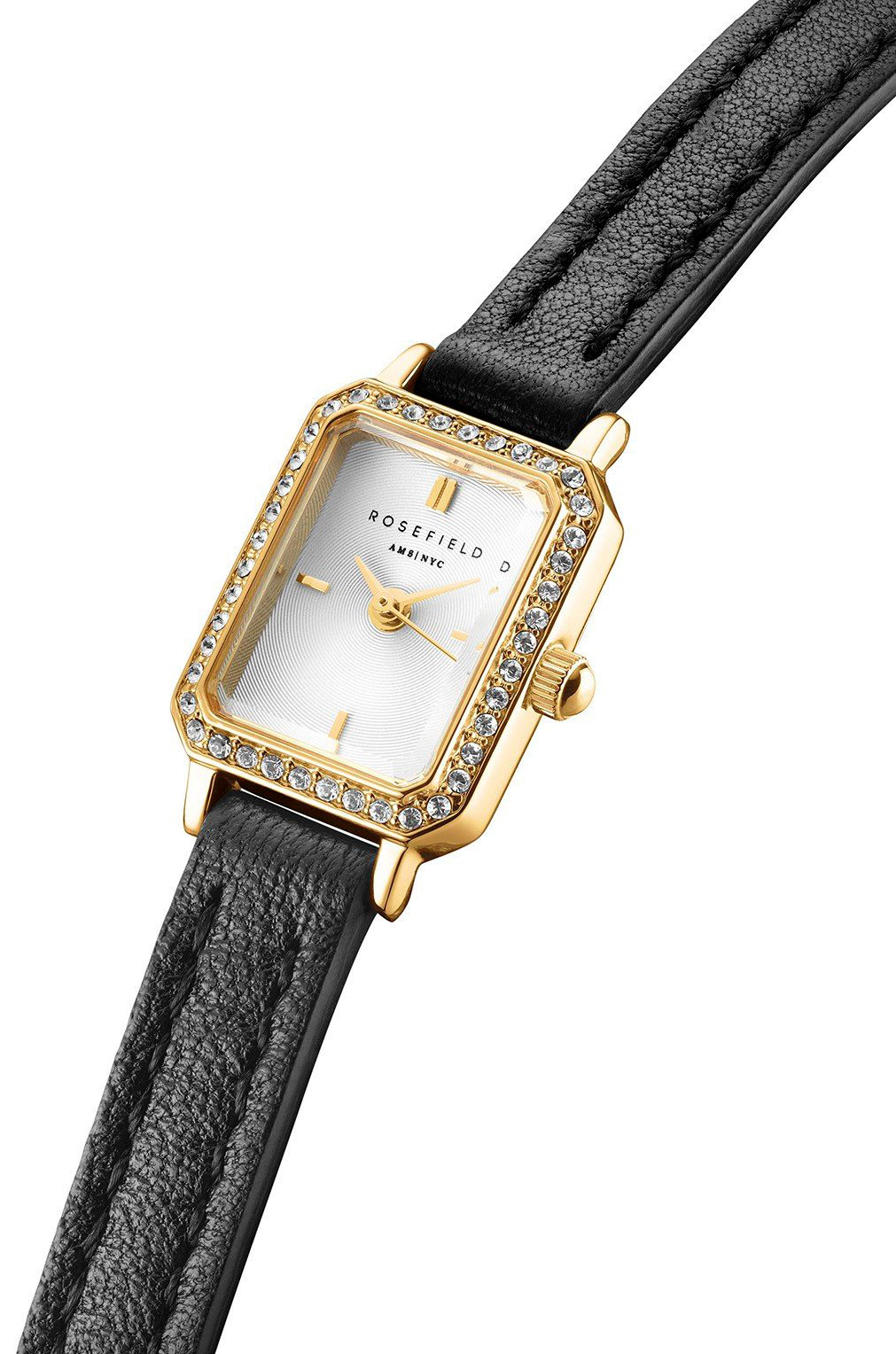 Rosefield Rosefield Studio Edition 05 Leather Choker Gold STWBLG