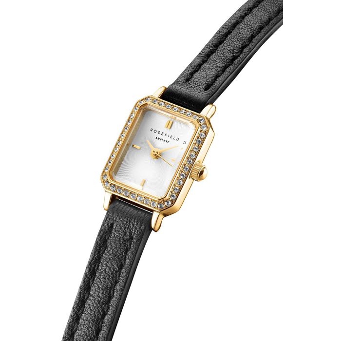 Rosefield Rosefield Studio Edition 05 Leather Choker Gold STWBLG