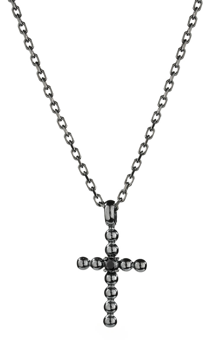 Lempikoru Pearl Cross Necklace 4908707450
