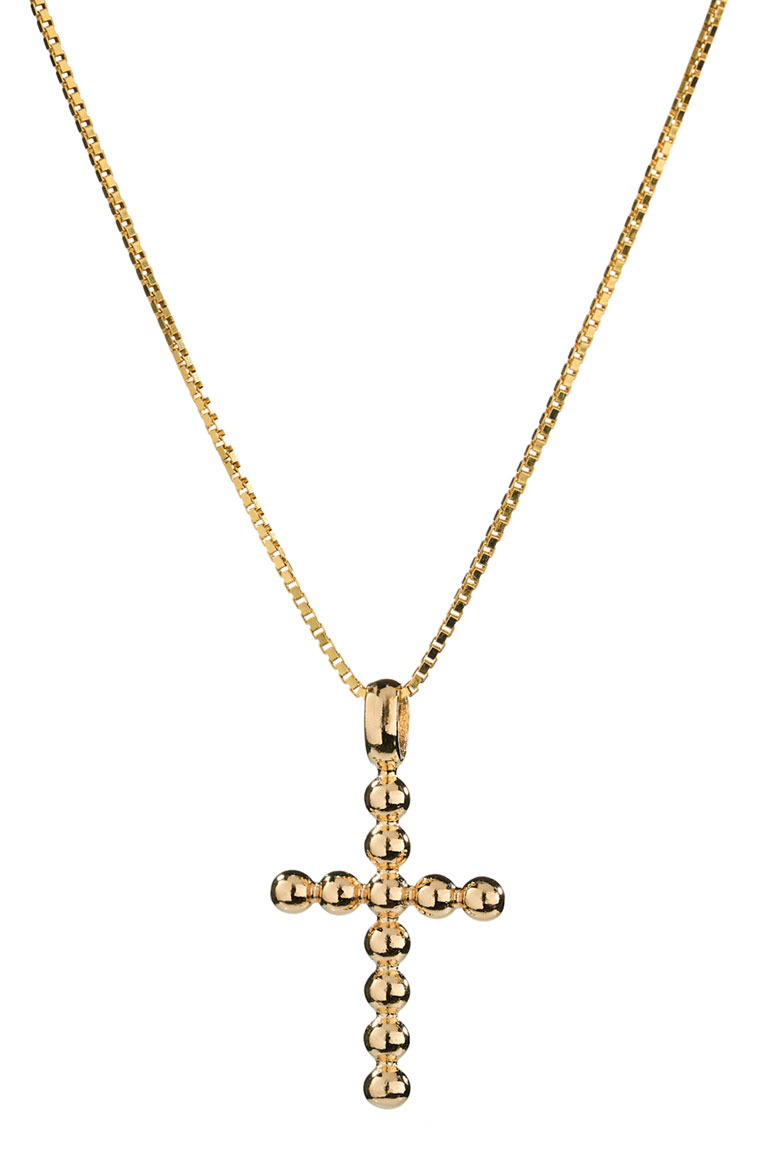 Lempikoru Pearl Cross Necklace 5908700450