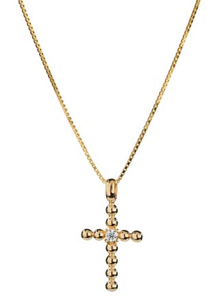 Lempikoru Pearl Cross Necklace 5908701450
