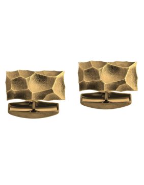 Lempikoru Carve patinated bronze cufflinks 28 524 00 000