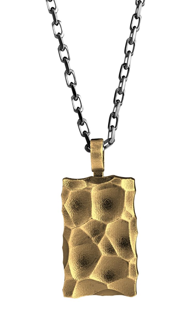 Lempikoru Carve patinated bronze necklace 22 521 00 550