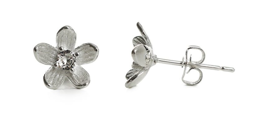 Hopeapuro Buttercup earrings clear K421