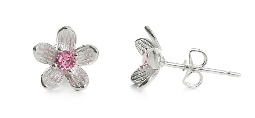 Hopeapuro Buttercup earrings pink K420