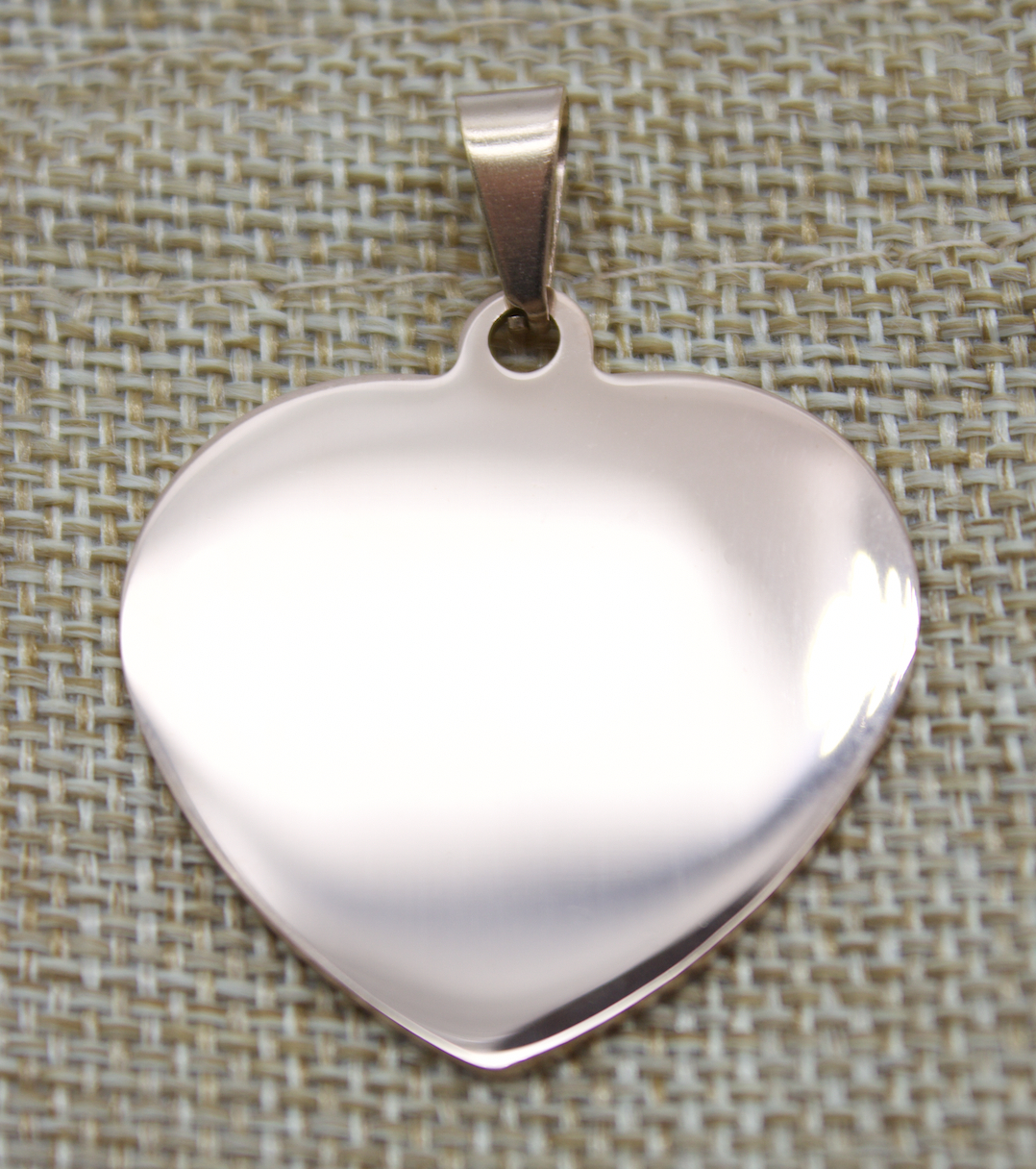 Pet name tag heart rosegold