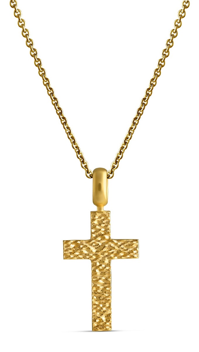 Lempikoru Väre small cross gold plated 5914000450