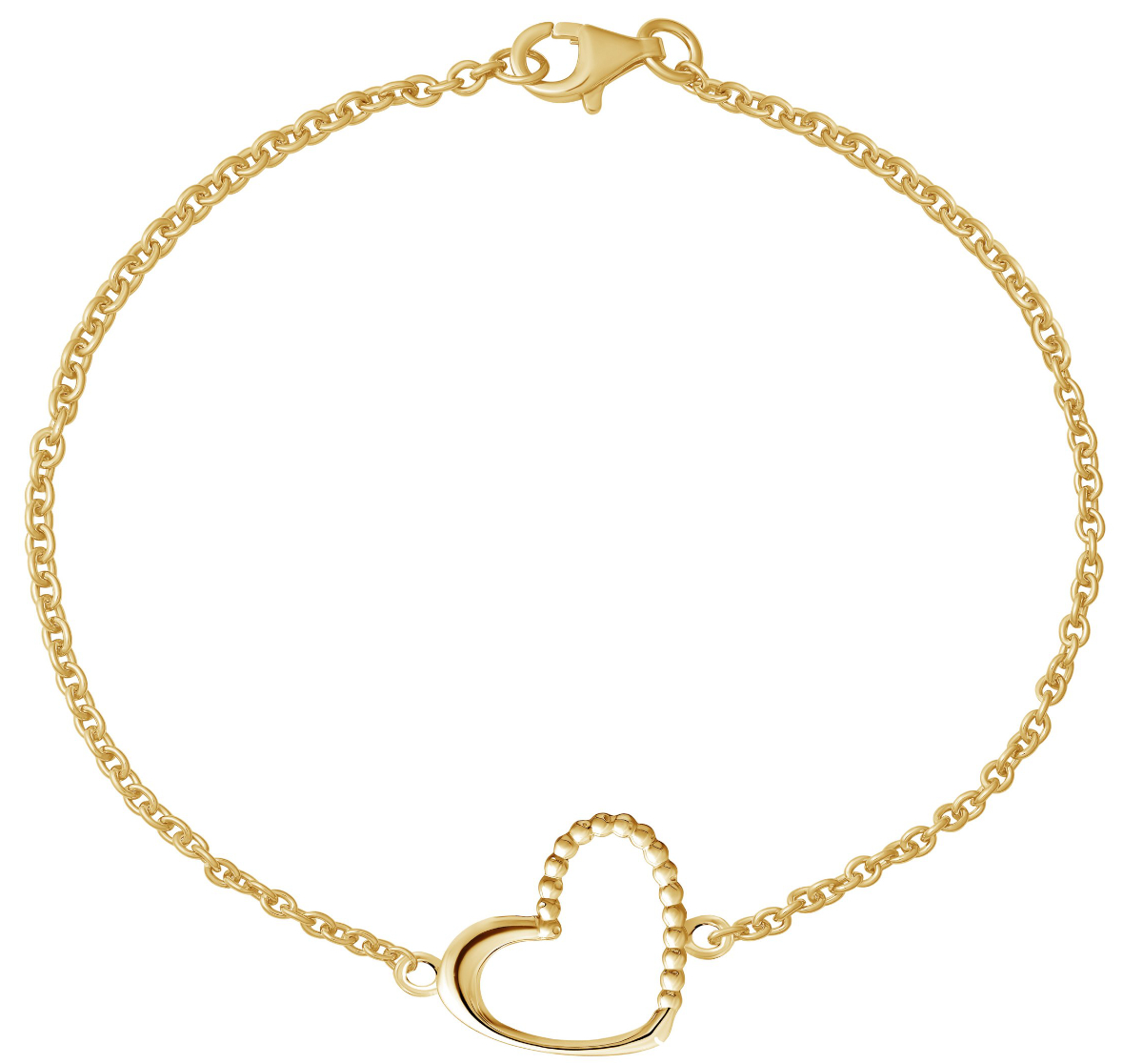 Lempikoru Favorite Friend gold-plated silver anklet 50 089 00250