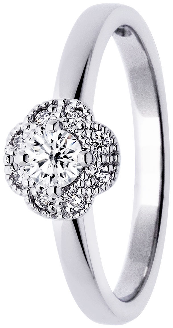 Festive Linnea 525-030-VK halo-diamond ring